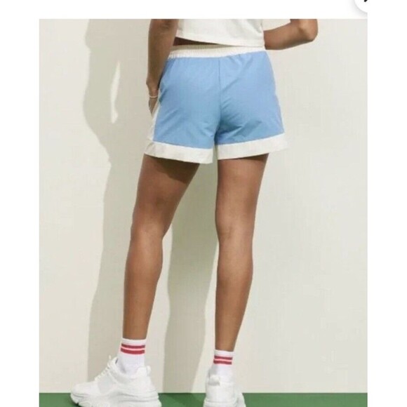 Prince Pickleball Women's Woven Mid-Rise Shorts 4.25" - Light Blue XXL - Picture 5 of 7